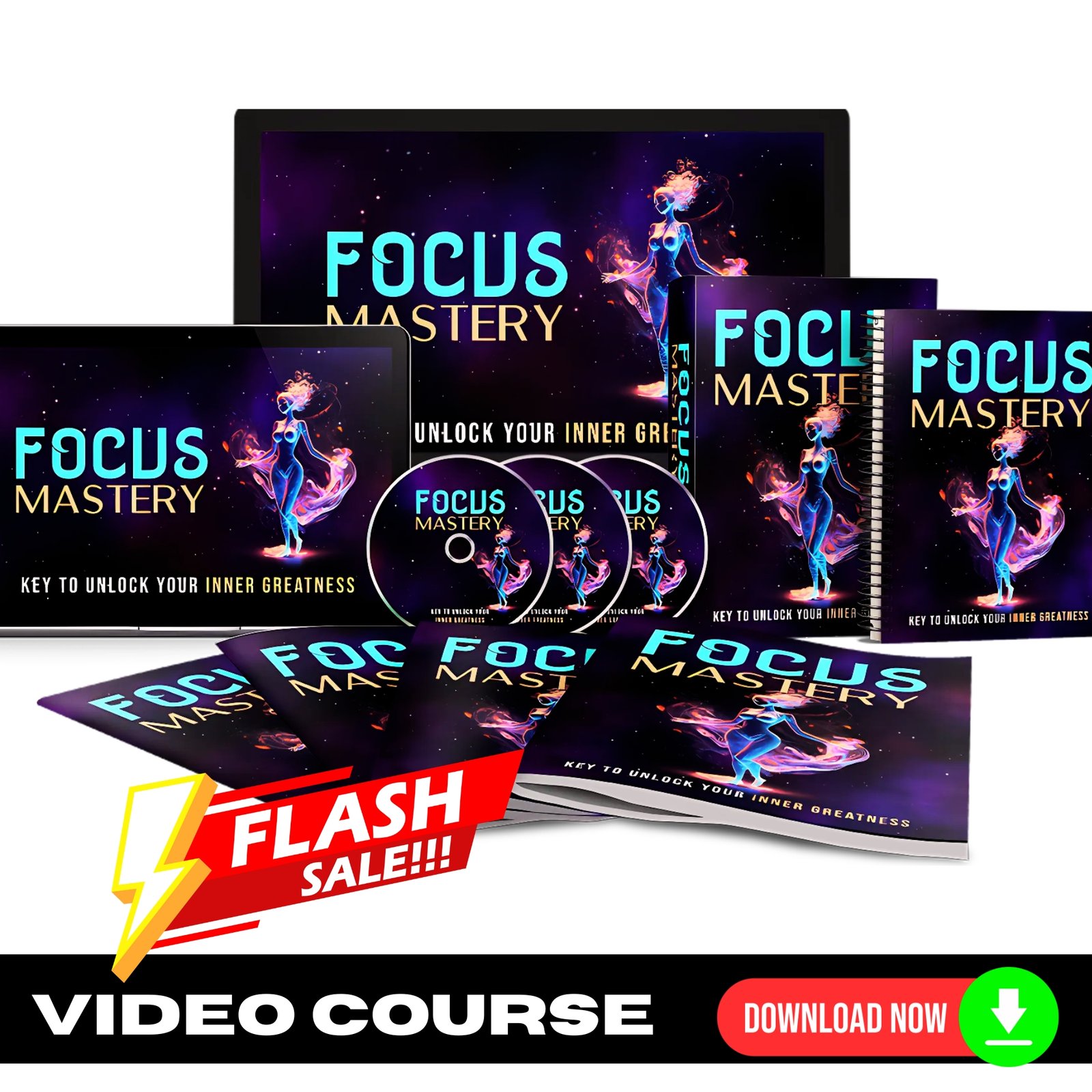 Focus Mastery Upgrade Package (Video Course)